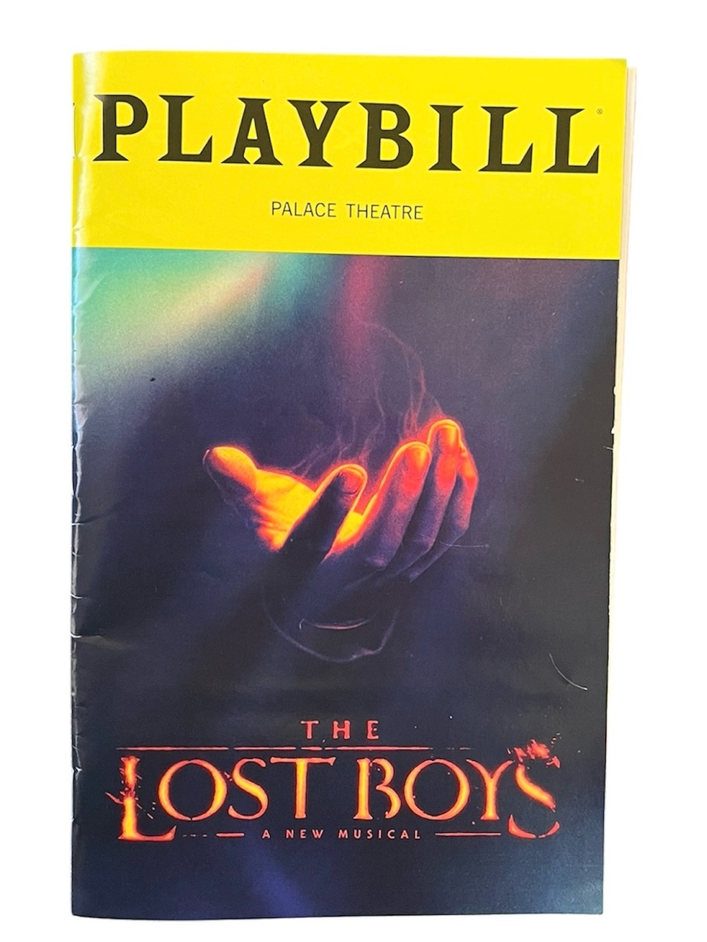 The Lost Boys Playbill (Palace Theater July 2026)